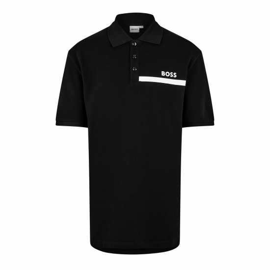 Hugo Boss Boss Logo Polo Infants Черно 09B Детски тениски тип поло