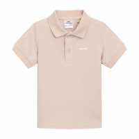 Детски тениски тип поло Slazenger Plain Polo Infant Oat Slazenger Plain Polo Infant Oat Детски тениски тип поло