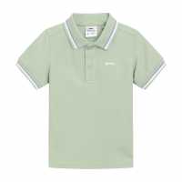 Slazenger Tipped Polo Infant Светло мента 