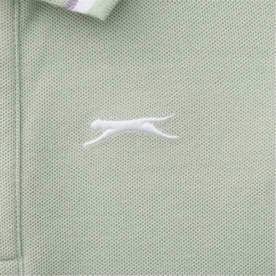 Slazenger Tipped Polo Infant Светло мента 