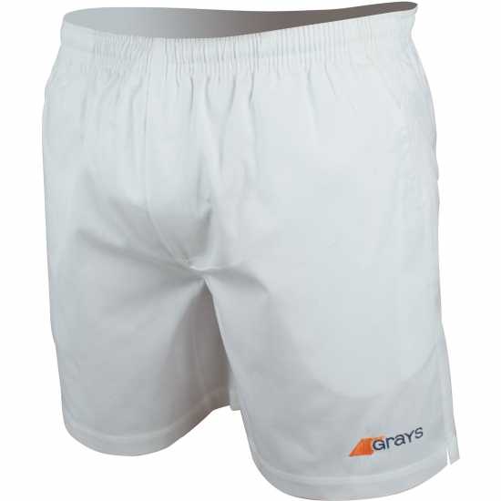 Детски къси панталони Grays Hockey Shorts G550 In99 Бяло Grays Hockey Shorts G550 In99 Бяло Детски къси панталони