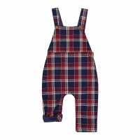 Lilly And Sid Check Dungaree  