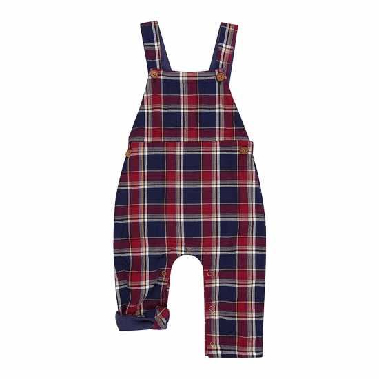 Lilly And Sid Check Dungaree  