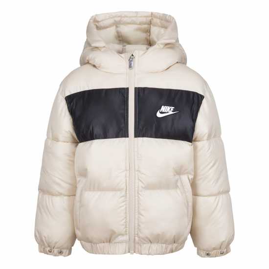 Nike Яке Невръстни Деца Water Resistant Puffer Jacket Infants Пясък дъх Детски якета и палта
