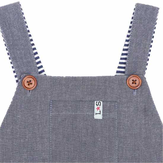 Lilly And Sid Denim Dungarees  