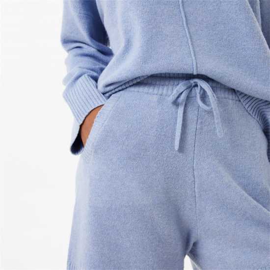 Плетени Шорти Jack Wills Knit Shorts Soft Blue Дамски пуловери и жилетки