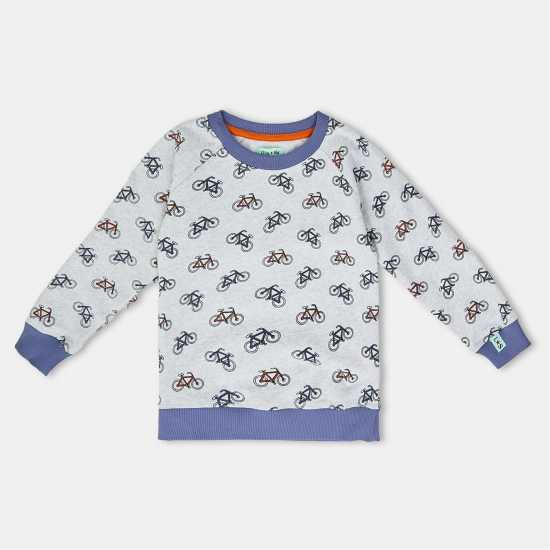 Lilly And Sid Bicycle Swtsht In99  Детски горнища и пуловери