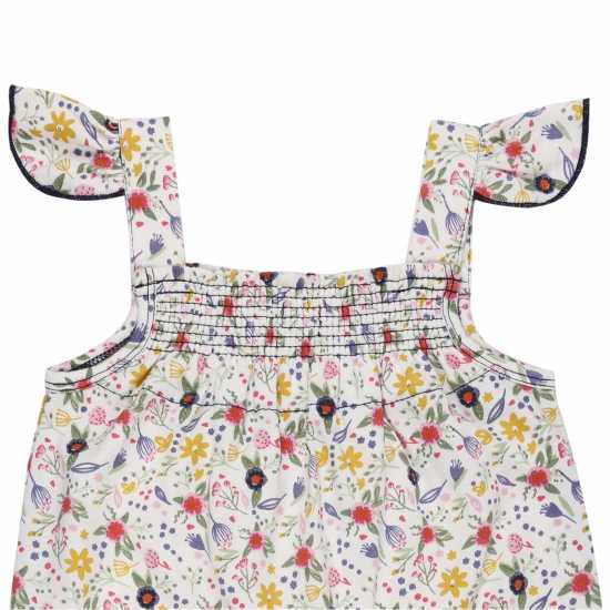 Lilly And Sid Floral Dungarees  