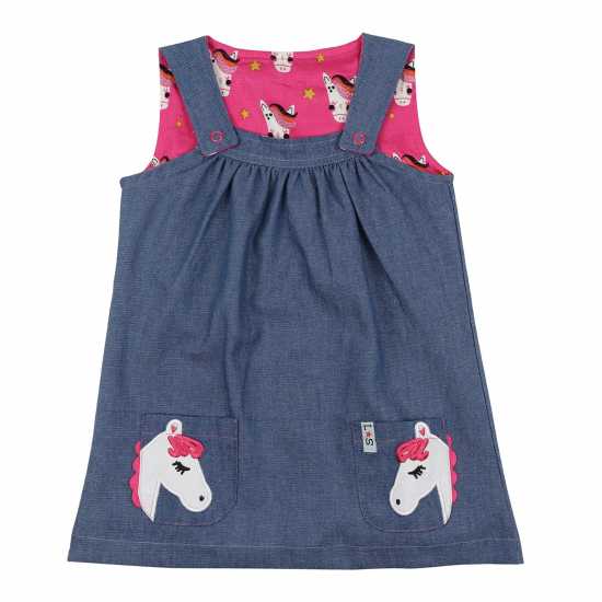 Reversible Pinafore Dress  