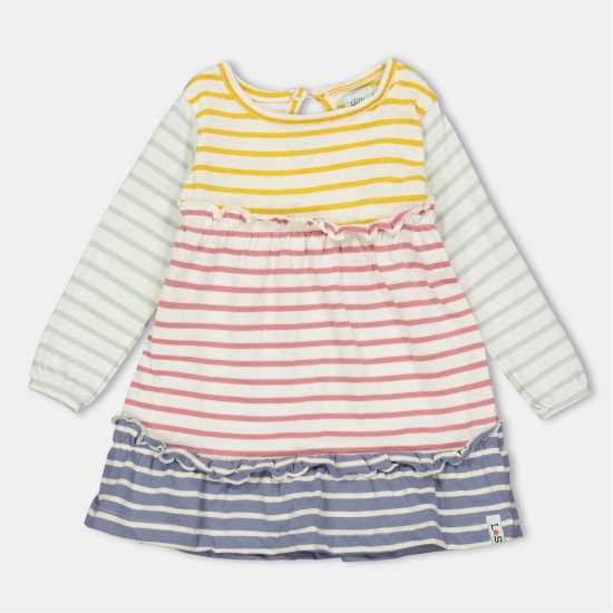 Mix Tiered A-Line Dress  