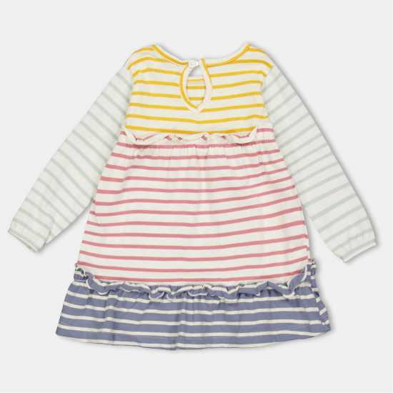 Mix Tiered A-Line Dress  