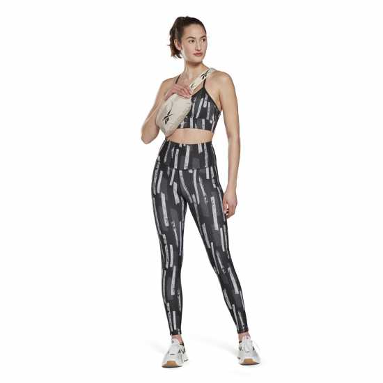 Reebok Myt Allover Print Leggings Womens Legging  