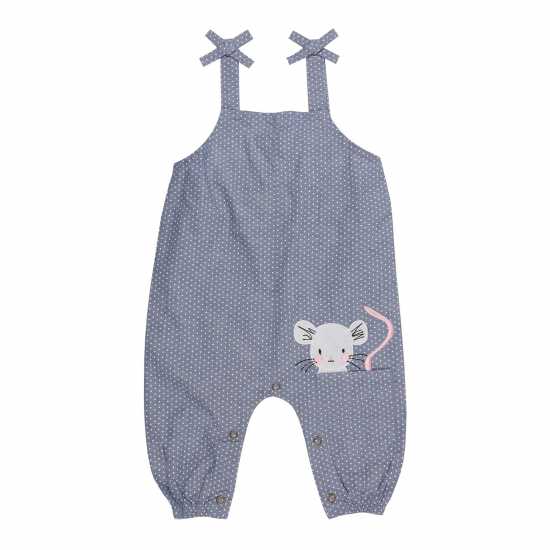Lilly And Sid Mouse Pocket Dungaree  
