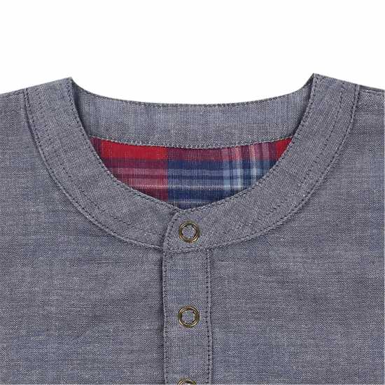 Lilly And Sid Reversible Short-Sleeve Patterned Shirt  