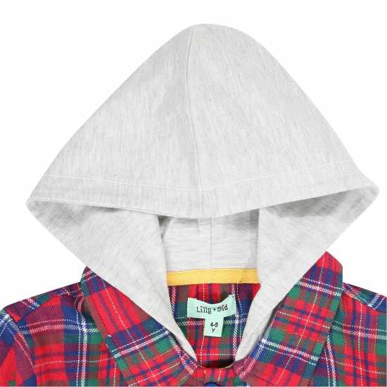 Lilly And Sid Check Short-Sleeve Patterned Shirt  