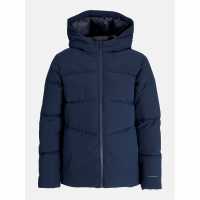 Яке Малки Момчета Jack And Jones Global Puffer Jacket Infant Boys Небесен капитан 