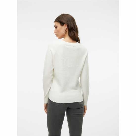 Дамски пуловери и жилетки Vero Moda Плетен Пуловер Knitted Pullover Снежана Бяла Vero Moda Плетен Пуловер Knitted Pullover Снежана Бяла Дамски пуловери и жилетки