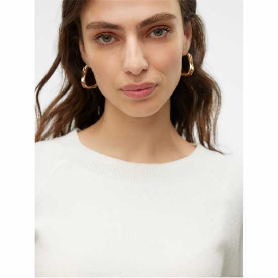 Дамски пуловери и жилетки Vero Moda Плетен Пуловер Knitted Pullover Снежана Бяла Vero Moda Плетен Пуловер Knitted Pullover Снежана Бяла Дамски пуловери и жилетки