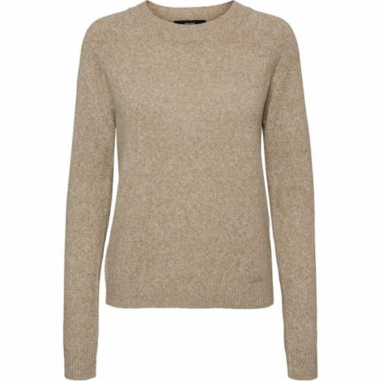 Дамски пуловери и жилетки Vero Moda Плетен Пуловер Knitted Pullover Сепия Тон Vero Moda Плетен Пуловер Knitted Pullover Сепия Тон Дамски пуловери и жилетки