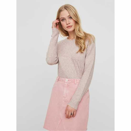 Дамски пуловери и жилетки Vero Moda Плетен Пуловер Knitted Pullover Дървена роза Vero Moda Плетен Пуловер Knitted Pullover Дървена роза Дамски пуловери и жилетки