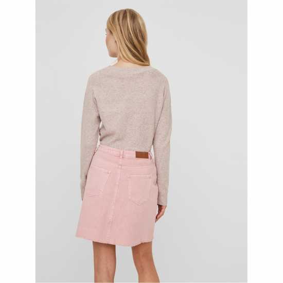 Дамски пуловери и жилетки Vero Moda Плетен Пуловер Knitted Pullover Дървена роза Vero Moda Плетен Пуловер Knitted Pullover Дървена роза Дамски пуловери и жилетки