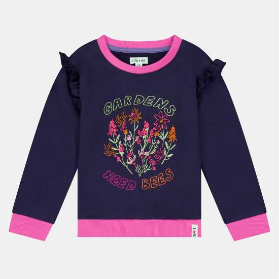 Lilly And Sid Need Bees Swtsht In99  Детски горнища и пуловери