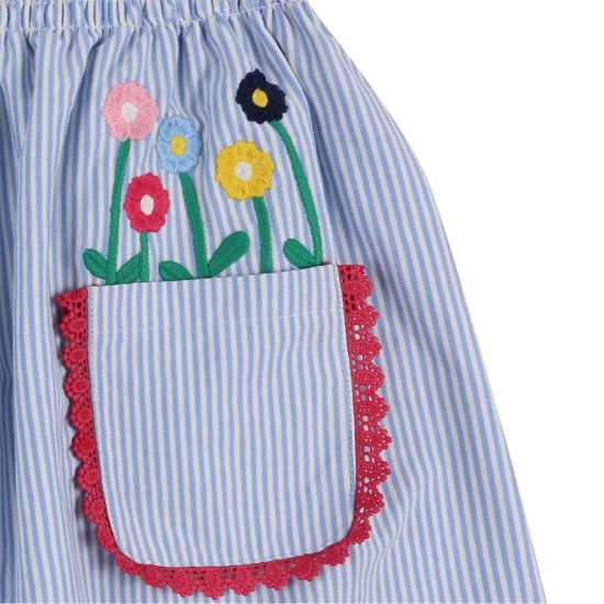 Lilly And Sid Stripe App Skirt Jn99  Детски поли и рокли