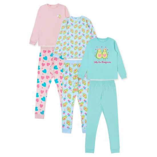 Miso Avocado Pj 3Pk Jn53  Детски пижами