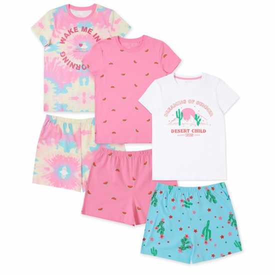Miso Tie-Dye Short-Sleeve Pyjama Sets  