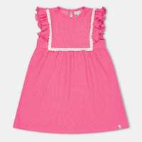 Детски поли и рокли Lilly And Sid Frill Dotty Dres In99 Lilly And Sid Frill Dotty Dres In99 Детски поли и рокли