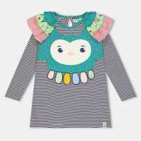 Детски поли и рокли Lilly And Sid Owl App Dress In99 Lilly And Sid Owl App Dress In99 Детски поли и рокли