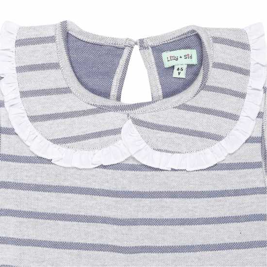 Lilly And Sid Txt Str Playsuit In99  Детски къси панталони