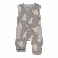 Lilly And Sid Dinosaur Reversible Dungarees  