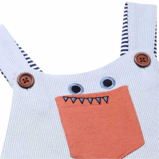 Lilly and Sid Monster Dungarees  