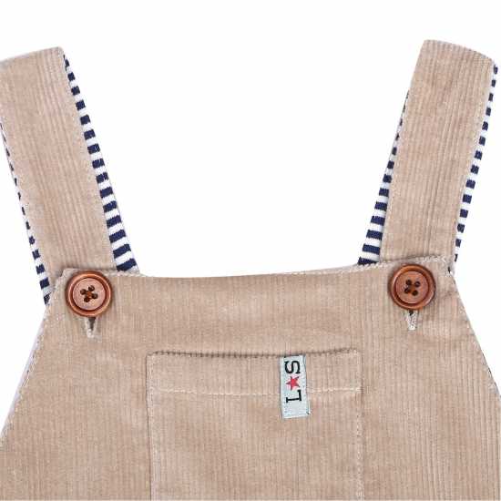 Lilly And Sid Corduroy Dungarees  