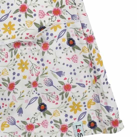 Kids' Floral Tiered A-Line Dress  