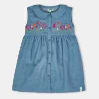 Детски поли и рокли Lilly And Sid Florl Collar Drs Bb99 Lilly And Sid Florl Collar Drs Bb99 Детски поли и рокли