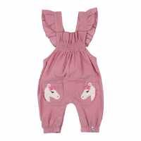Lilly And Sid Horse Pocket Dungaree  