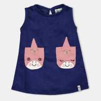 Детски поли и рокли Lilly And Sid Unicn Pinafr Dr Bb99 Lilly And Sid Unicn Pinafr Dr Bb99 Детски поли и рокли