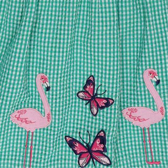 Lilly And Sid Gingham A-Line Dress  