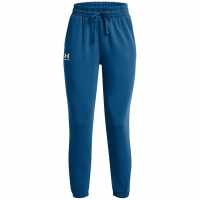 Under Armour Rival Terry Joggers Womens Blue Дамски долнища на анцуг