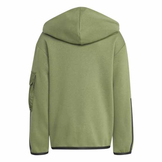 Adidas Kids' Utility Over-The-Head Hoodie Khaki Adidas Kids' Utility Over-The-Head Hoodie Khaki