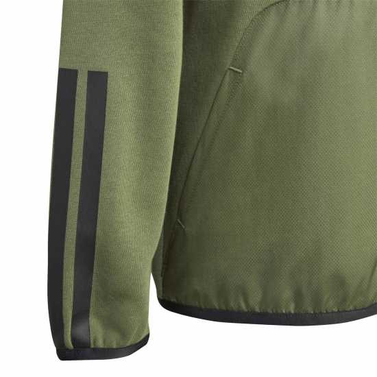 Adidas Kids' Utility Over-The-Head Hoodie Khaki Adidas Kids' Utility Over-The-Head Hoodie Khaki