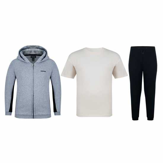 Firetrap Infant Boys 3Pc Jogger Set  Детски спортни екипи