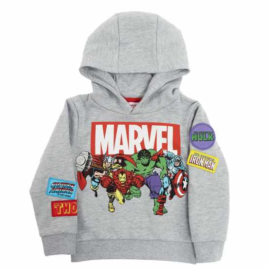 Character Fleece-Lined Hoodie For Boys Герои на Марвел Детски суитчъри и блузи с качулки