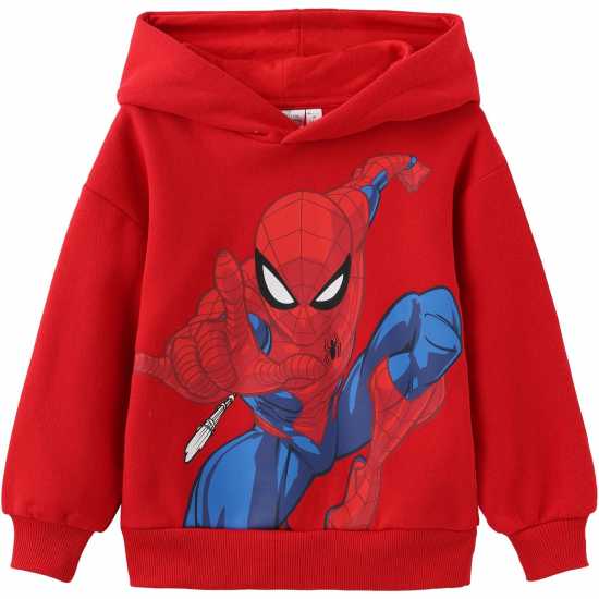 Character Fleece-Lined Hoodie For Boys Человекът-паяк Детски суитчъри и блузи с качулки