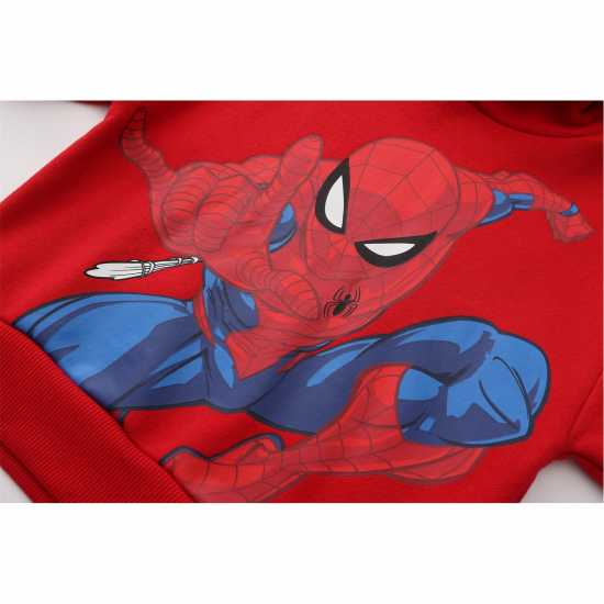 Character Fleece-Lined Hoodie For Boys Человекът-паяк Детски суитчъри и блузи с качулки