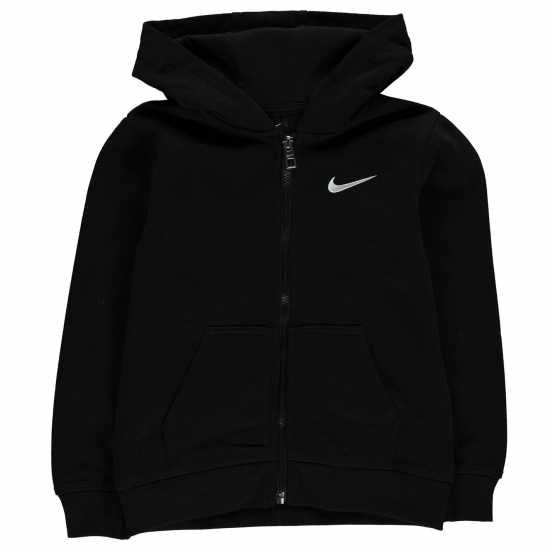 Nike Суитшърт С Цип Момченца Club Full Zip Hoody Infant Boys Черно Детски суитчъри и блузи с качулки