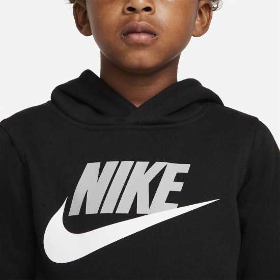 Nike Club Hybrid Pull Over Hoodie Infant Boys Черно Детски суитчъри и блузи с качулки