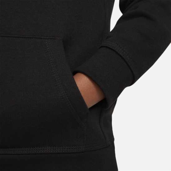 Nike Club Hybrid Pull Over Hoodie Infant Boys Черно Детски суитчъри и блузи с качулки
